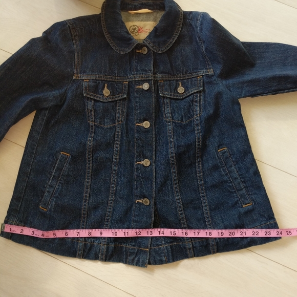 Gap Denim Jacket with Pleated Back - Picture 8 of 14